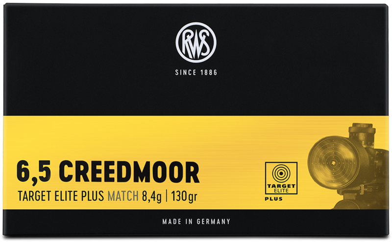 sfaires rws beretta hellas ΣΦΑΙΡΕΣ RWS cal. 6,5 Creedmoor Target Elite Plus 130GR 20PCS